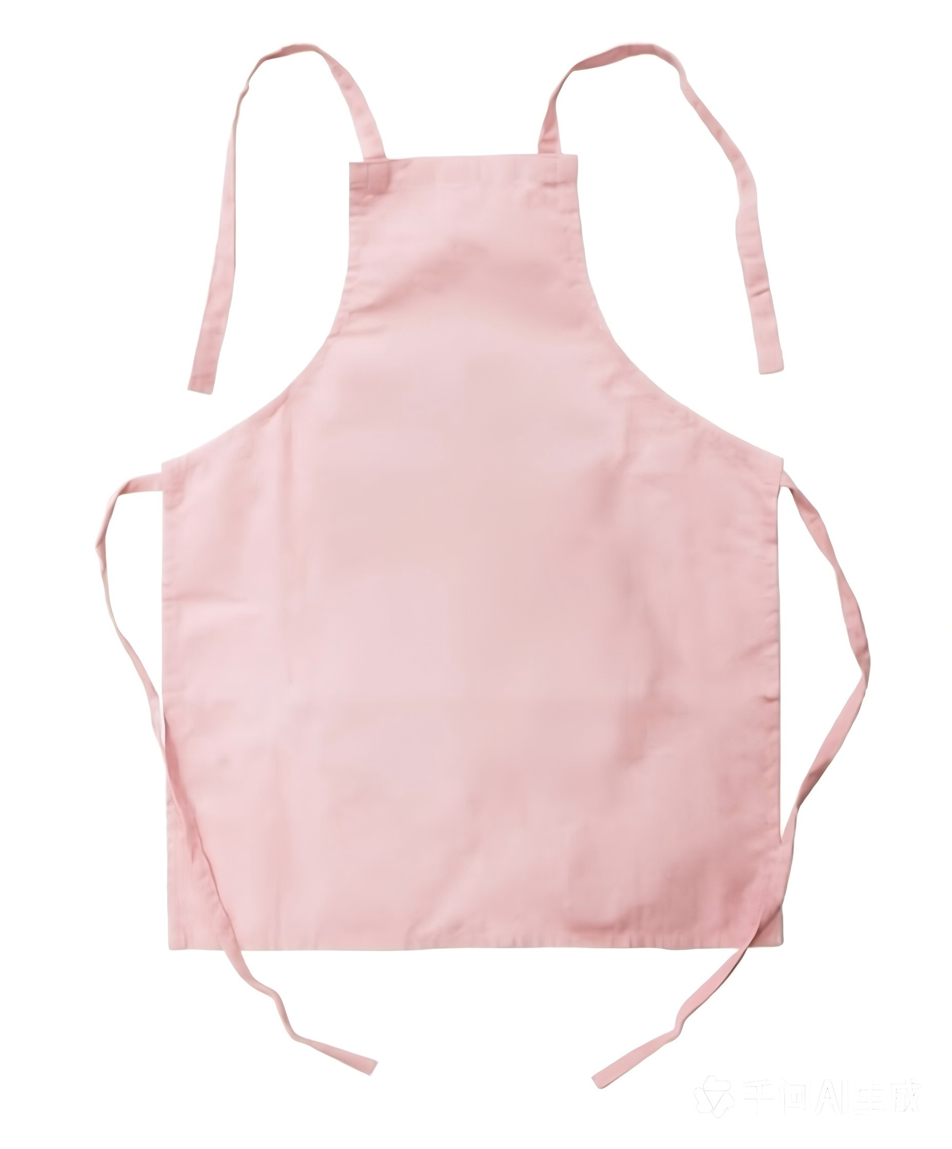 Solid Light Pink Kids Apron