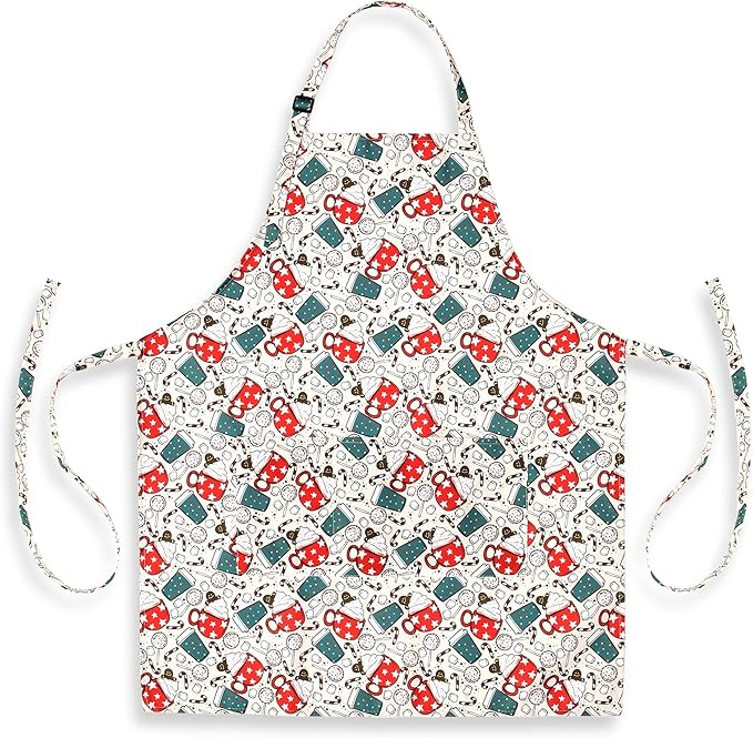 Christmas Hot Cocoa & Candy Cane Apron