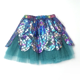 Mermaid Sequin Tulle Skirt