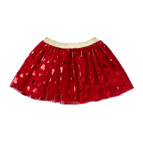 Red Heart Sparkle Tulle Skirt