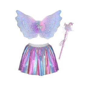 Girls Unicorn Fairy Dress-Up Set