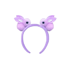Plush Bunny Ear Headband