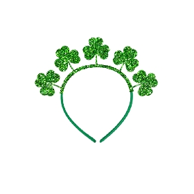 Sparkling Shamrock Headband – St. Patrick’s Day Edition