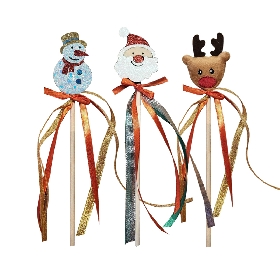 Festive Christmas Character Wands