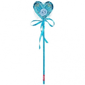 Blue Heart - Shaped Sparkle Wand