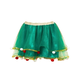 Christmas Tree - Inspired Tulle Skirt for Girls
