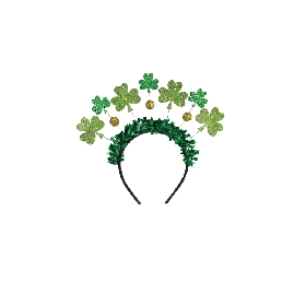 Glitter Shamrock Headband – St. Patricks Day Accessory