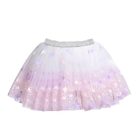 Enchanted Star - Print Pastel Tulle Skirt