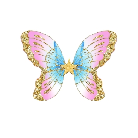 Fairy - Glam Butterfly Wings Decor