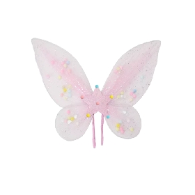 Delicate Fairy Butterfly Wings with Colorful Balls