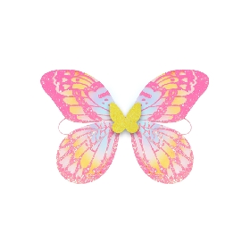 Vibrant Glitter Butterfly Wings