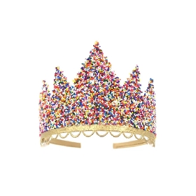 Colorful Sprinkle Crown