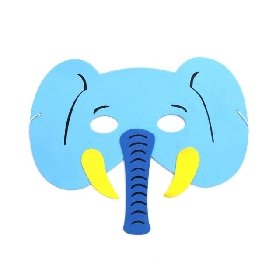 Blue Elephant Foam Mask