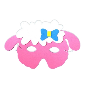 Pink Sheep Mask