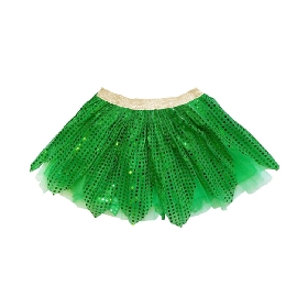 Sparkling Green Sequin Tutu Skirt
