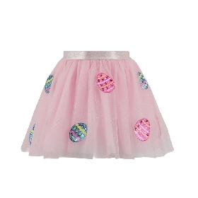 Pink Tulle Easter Egg Skirt