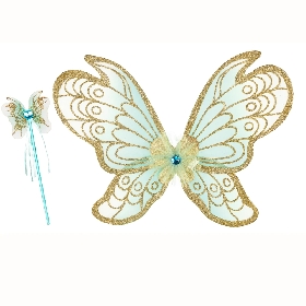 Butterfly Wing and Wand Set