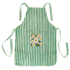 Light Blue Ice Cream Apron & Chef Hat Set