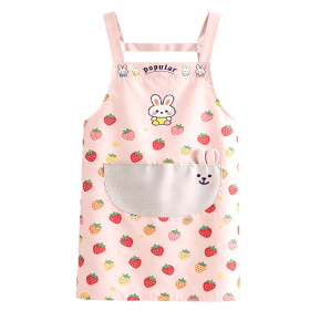 Cute Rabbit & Strawberry Apron