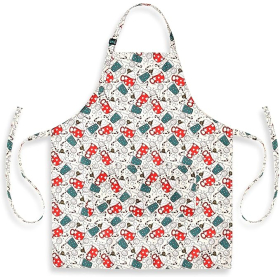 Christmas Hot Cocoa & Candy Cane Apron