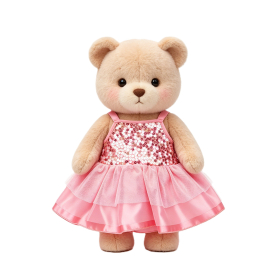 Sequin Patchwork Ballet-Style Princess Dress